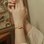 Rectangular Copper Strips Women's Watch