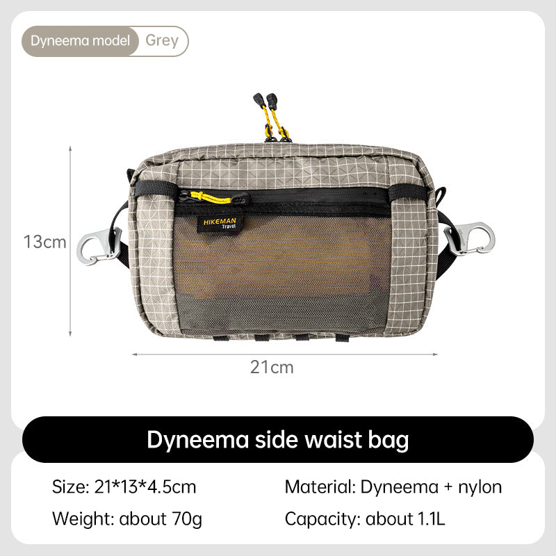Hikeman - UHMWPE Outdoor Waist Pack for Hiking/Camping/Cycling, Phone & Gear Storage