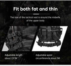 Wholesale Outdoor 6000D Nylon Multi-Pocket Gear Hunting Camouflage Breathable Training Equipment Tactical Grid Vest