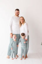 Green Stripes: Men's Pants