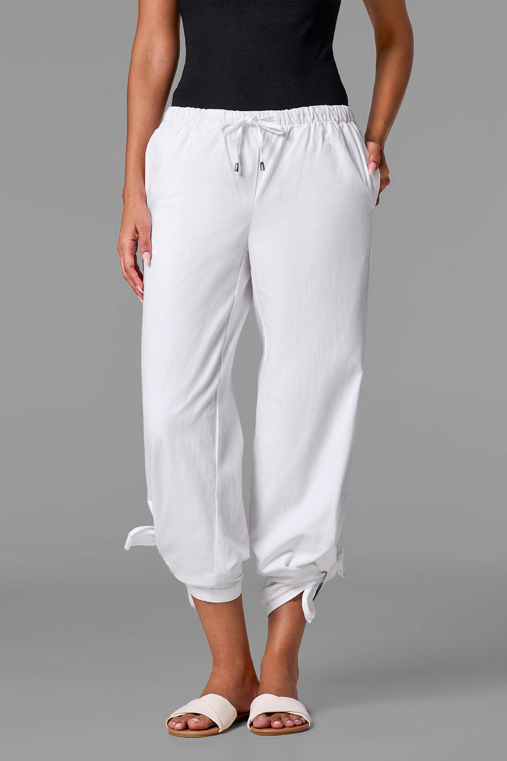 Women's Enclave Wide Leg Pants | White
