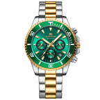 TREND New Men's Elegant Watch Waterproof And Scratch Resistant Stylish Stainless Steel Durable Wrist Watch