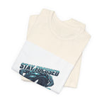 Stay Focused Stay Strong Tee | winter workout shirt, gym motivation apparel