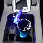 Car Ashtray with LED Light Portable Auto Accessory