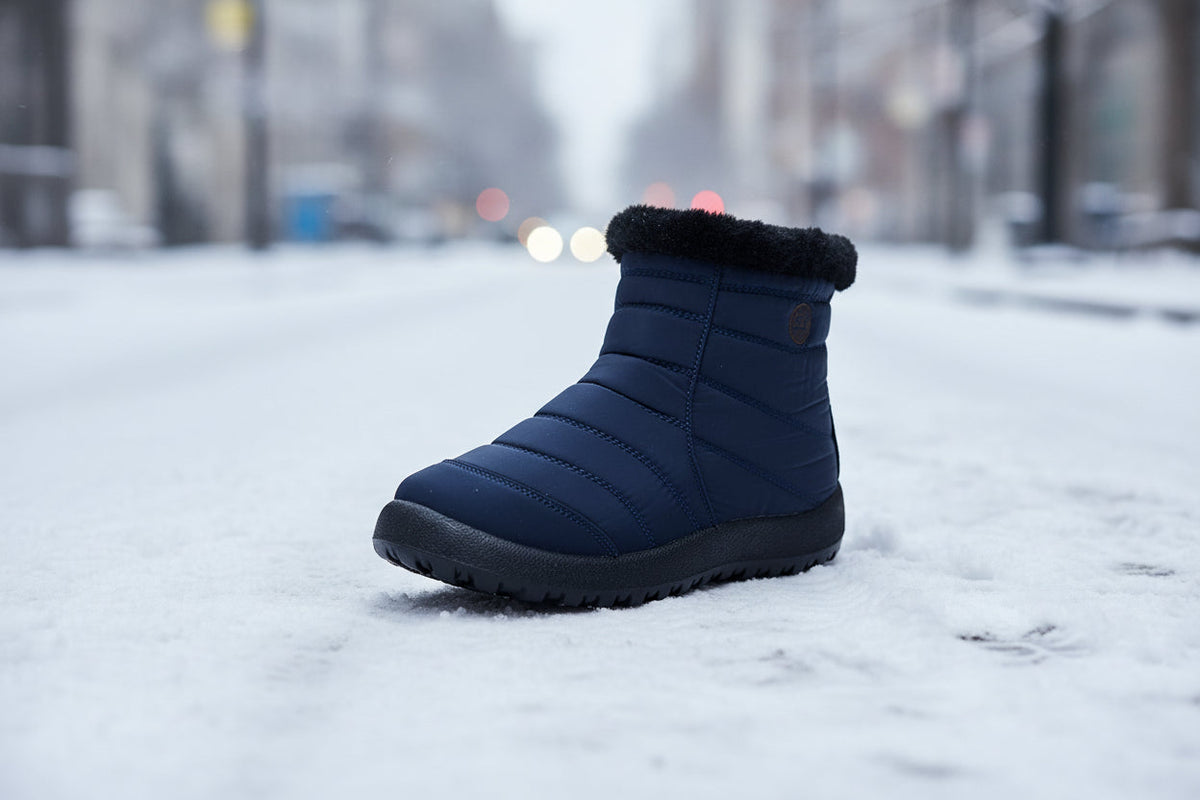 Women’s Thickened Cotton Snow Boots – Waterproof Warm Winter Boots