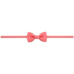 2Pcs/lot Baby Girls Headband Infant Hair Accessories Cloth Tie Bows Headwear Tiara Gift Toddlers bandage Ribbon Newborn Headwrap Gorgeous Hair Accessories For Babies