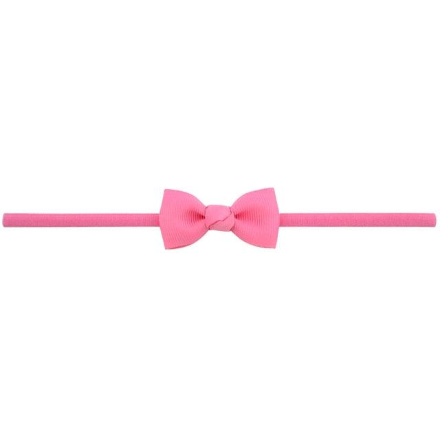 2Pcs/lot Baby Girls Headband Infant Hair Accessories Cloth Tie Bows Headwear Tiara Gift Toddlers bandage Ribbon Newborn Headwrap Gorgeous Hair Accessories For Babies