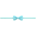 2Pcs/lot Baby Girls Headband Infant Hair Accessories Cloth Tie Bows Headwear Tiara Gift Toddlers bandage Ribbon Newborn Headwrap Gorgeous Hair Accessories For Babies