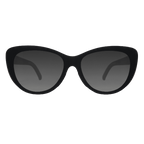 "It's Noir, Darling" Glam G Polarized Sunglasses