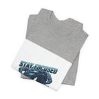 Stay Focused Stay Strong Tee | winter workout shirt, gym motivation apparel