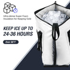 45QT Fish Cooler Bag With Flat Bottom