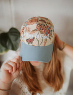 Hat: Floral Glory to God
