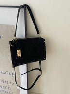 Casual Fashion Womens Handheld Zipper Shoulder Bag