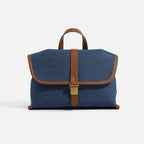 Denim messenger bag, women's casual canvas handbag, tote square bag
