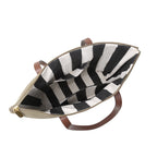 Harriet Tote Bag | Fatigue Washed Canvas + Brown Leather