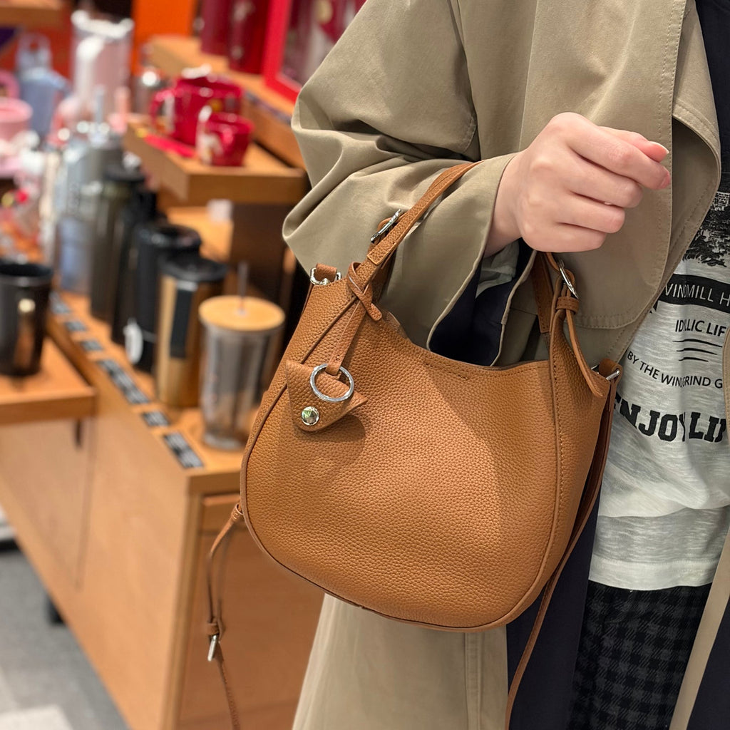 Top-grain Cowhide Hand-grain Tote Bag, High-end Versatile Small-batch Cross-border Genuine Leather Women's Bag