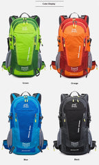 Outdoor Dual-shoulder Sports Bag, Waterproof Oxford Fabric Hiking Bag, Trekking And Travel Backpack