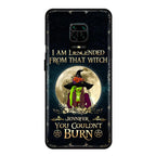 Custom Personalized Witch Phone Case - Gift Idea For Halloween - I am Descended From That Witch You Couldn't Burn - Case For Xiaomi, Oppo And Huawei