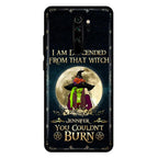 Custom Personalized Witch Phone Case - Gift Idea For Halloween - I am Descended From That Witch You Couldn't Burn - Case For Xiaomi, Oppo And Huawei