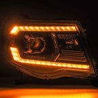 AlphaRex 05-11 Toyota Tacoma PRO-Series Projector Headlights Plank Style Design Alpha Black w/DRL 880736 *Discontinued