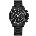 TREND New Men's Elegant Watch Waterproof And Scratch Resistant Stylish Stainless Steel Durable Wrist Watch