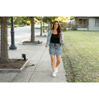 Sydney Snakeskin Jogger Skirt