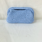 Women's Hand-Crocheted Clutch Bag