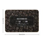 Skyrim Elder Scrolls - Bathroom Toilet Floor Rug Equipment Bath Mat