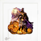All Hallows Eve Holiday Door Décor by D. Gelsinger - Halloween Décor - 8461091H-0821