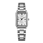Square Women's Fashion Steel Belt Watch