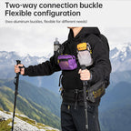 Hikeman - UHMWPE Outdoor Waist Pack for Hiking/Camping/Cycling, Phone & Gear Storage