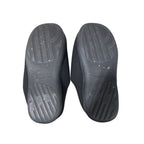 VeraCosy Mens Size 9/10 Red Black Slide On Memory Foam Rubber Sole Slippers