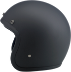 BILTWELL Bonanza Helmet - Flat Black - XL 1001-201-205