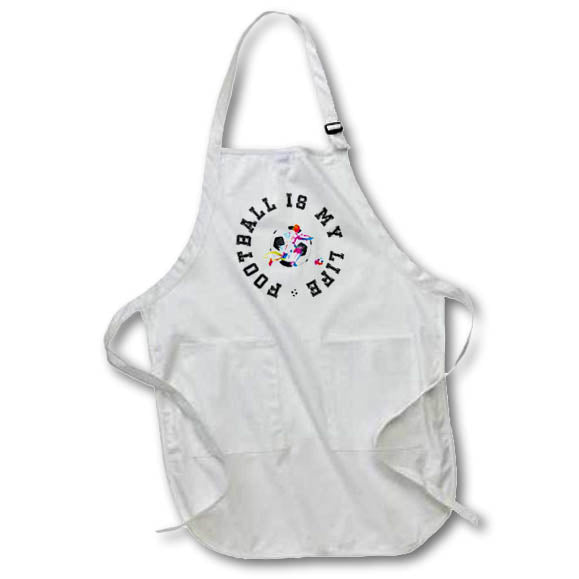 Apron - Football - Soccer Sport - Football is my life. Football fans gift Alexis Design - Sport Football Soccer