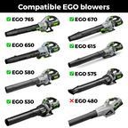 STUBBY® Car Drying Nozzle for EGO Leaf Blowers (765, 670, 650, 615, 580, 575, & 530 CFM Models)