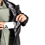 Black Fin - Waterproof Rain Jacket With A Waterproof Pocket
