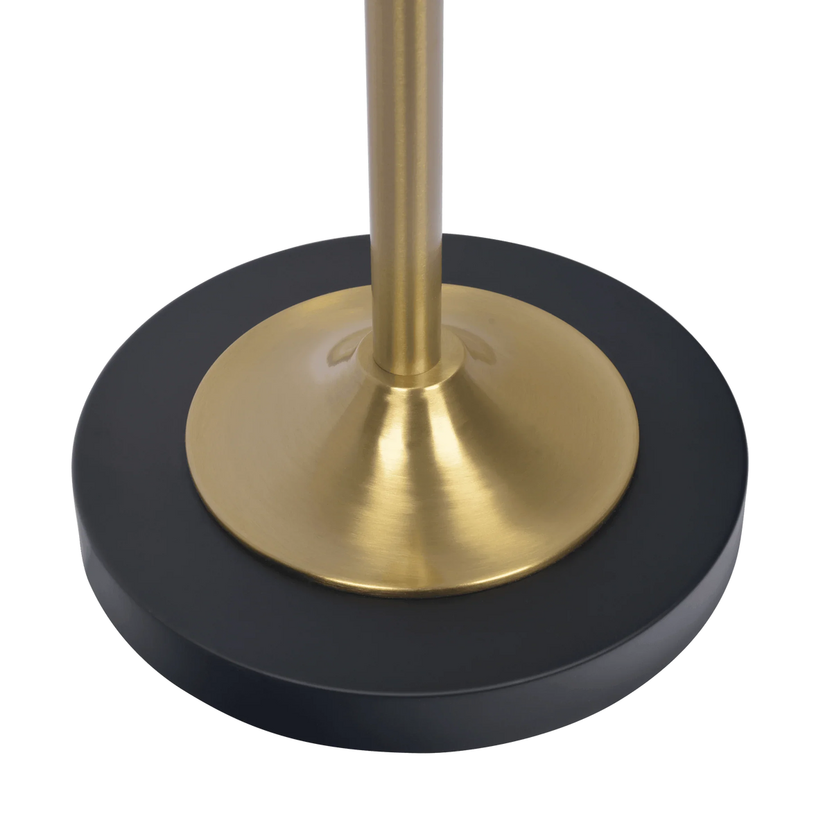 Double Spot Floor Lamp – Brushed Gold Finish, 4-Way Switch & Metal Base | Modern Reading & Accent Lighting