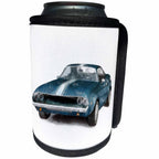 3dRose Boehm Digital Paint Automobile - Classic Muscle Car - Can Cooler Bottle Wrap (cc_40591)