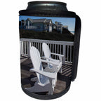 3dRose Danita Delimont - Florida - Florida Panhandle, Seaside beach pavillion - US10 WBI0522 - Walter Bibikow - Can Cooler Bottle Wrap (cc_89296)