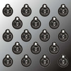 BUTTON LAMP Adhesive LEDs Light Package - Lightweight, Ultra Small, Ultra Bright LED Utility Lights