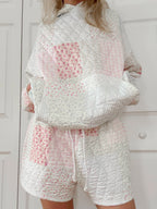 Quilted Pastel Shorts