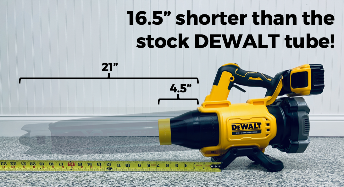 STUBBY® Car Drying Nozzle for DEWALT 20V MAX XR Gen II Leaf Blower (DCBL722B)