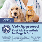 Dog & Cat First Aid Kit Vet Approved Emergency Supplies Travel Home RV