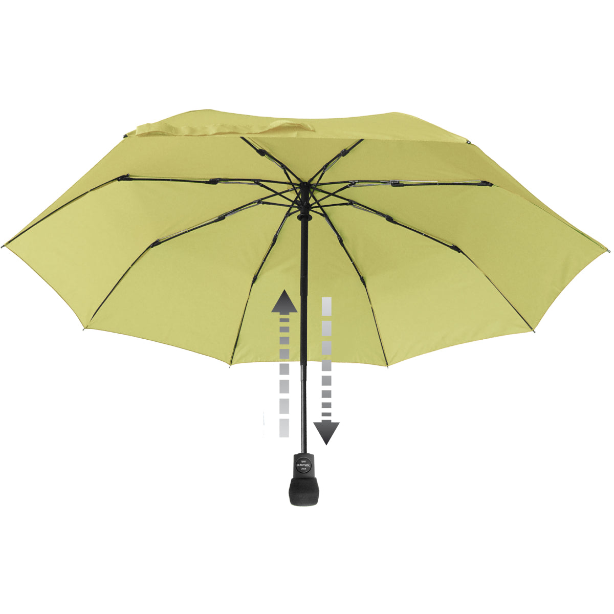 Light Trek Automatic Hiking Umbrella – Lightweight, Durable, Automatic Open/Close, Windproof Frame with Floating Compass & Backpack Carry Case