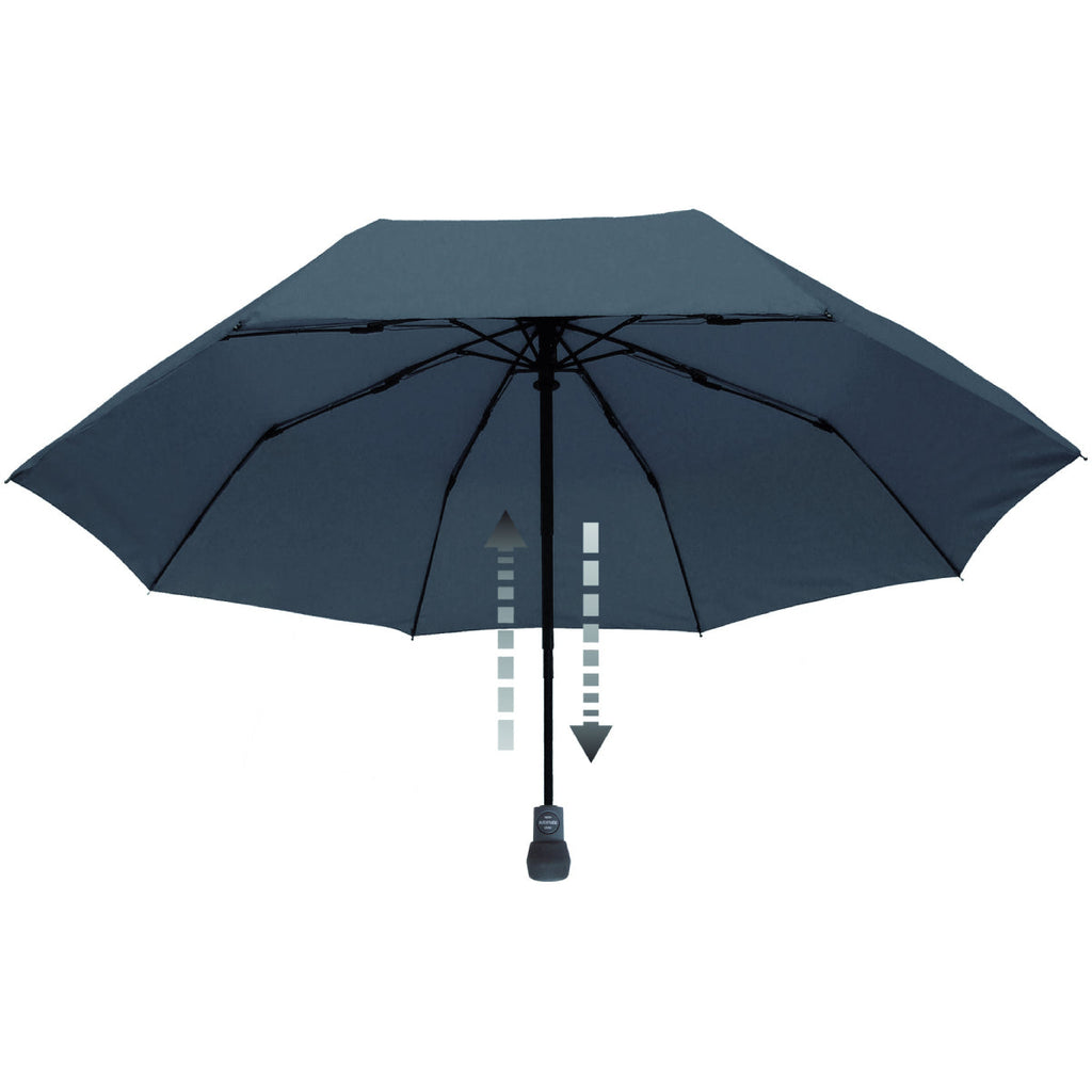Light Trek Automatic Hiking Umbrella – Lightweight, Durable, Automatic Open/Close, Windproof Frame with Floating Compass & Backpack Carry Case