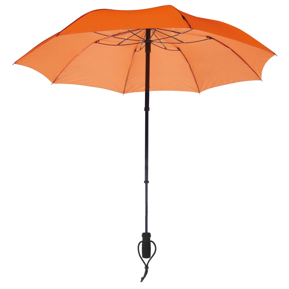Telescope Handsfree Trekking Umbrella – Adjustable Two-Stage Telescopic Shaft, Backpack Attachment, Stormproof & Ultralight for Hands-Free Hiking and Outdoor Use