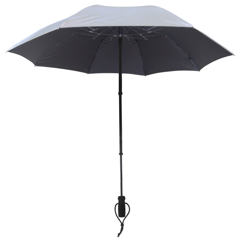 Telescope Handsfree Trekking Umbrella – Adjustable Two-Stage Telescopic Shaft, Backpack Attachment, Stormproof & Ultralight for Hands-Free Hiking and Outdoor Use