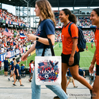 USA 2026 Soccer Cup Global Championship Tote Bag, Fans Football Gift Shopper