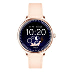 Luxury Modern Stylish Women Smart Watch With Round Screen Smartwatch For Girl Woman and Ladies With Heart Rate Monitor Compatible For Android and IOS Sistems