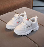 Boys Girls Fashion Sneakers Baby/Toddler/Little Kids Leather Trainers Children School Sport Shoes Soft Running Shoes